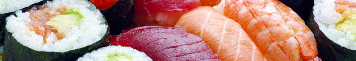 Eating Asian Fusion Sushi at Hiro 88 Millard restaurant in Omaha, NE.